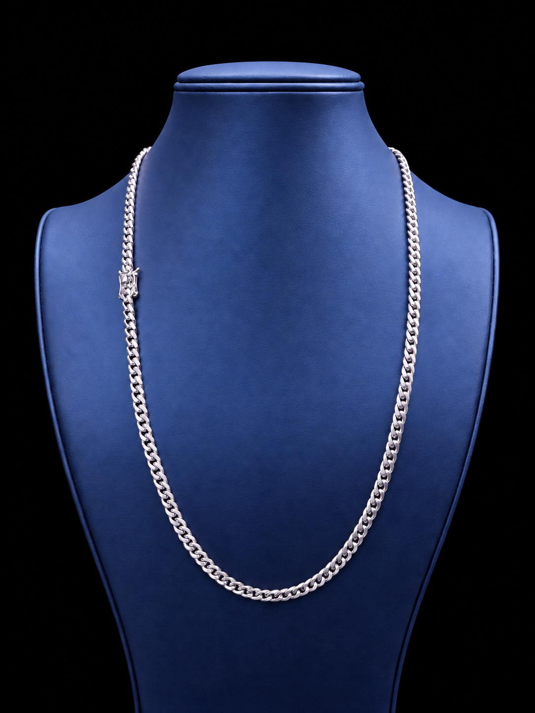 925 sterling silver Cuban link chain 5mm 22 inch